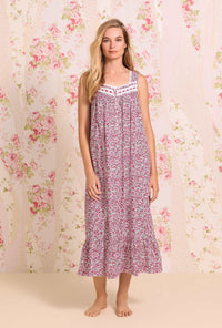 Joyous Garden "Eileen" Cotton Nightgown