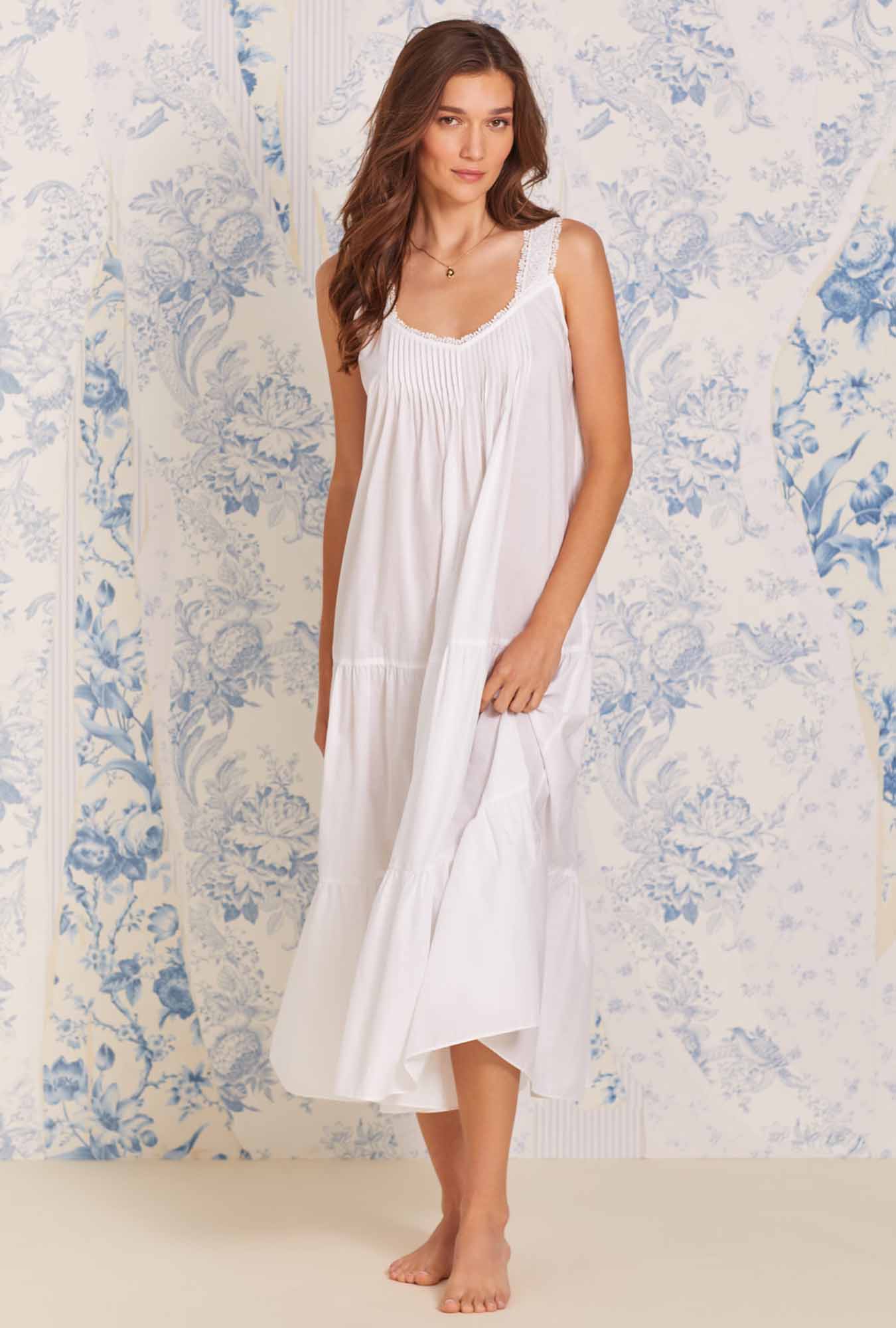 The 1 for U Victorian Nightgown - Womens Nightgowns Cotton, White, XS at   Women's Clothing store