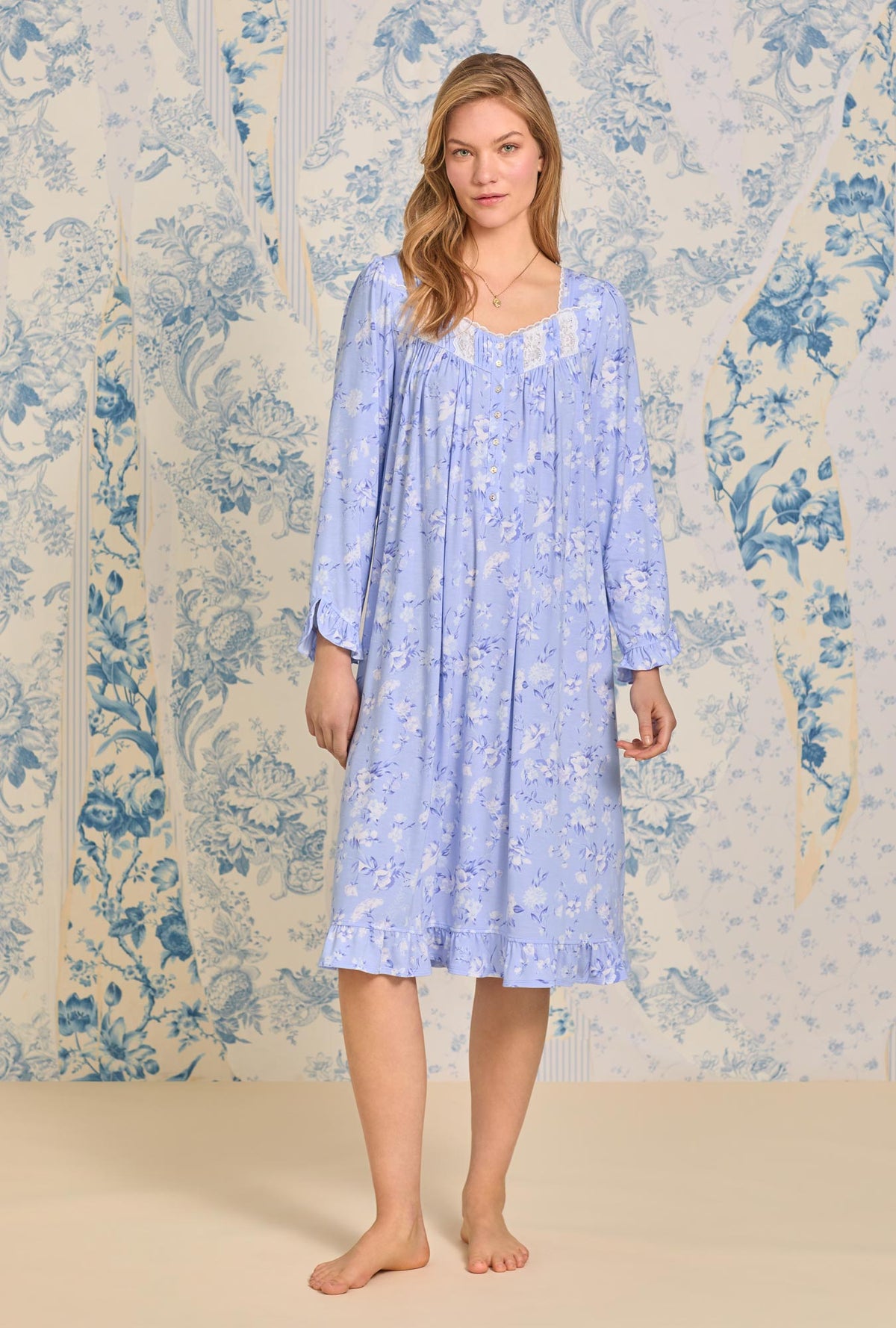 Eileen west long sleeve nightgowns hotsell